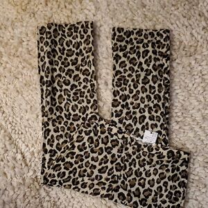 Zara Leopard Print Pants